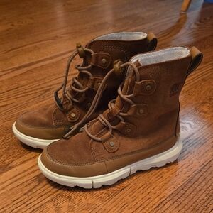 Sorel Suede Explorer Boots